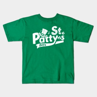 Retro St Paddy’s Day Funny St. Patrick's Day Kids T-Shirt